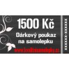 Dárkový poukaz 1500Kč